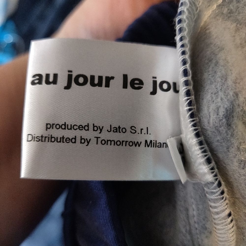 Au Jour Le Jour Blue Triacetate Trousers XS - Picture 4 of 13